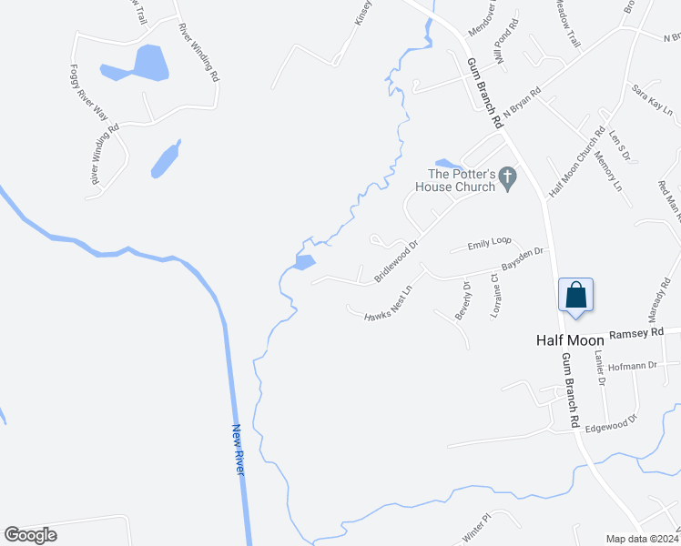 map of restaurants, bars, coffee shops, grocery stores, and more near 198 Bridlewood Drive in Jacksonville