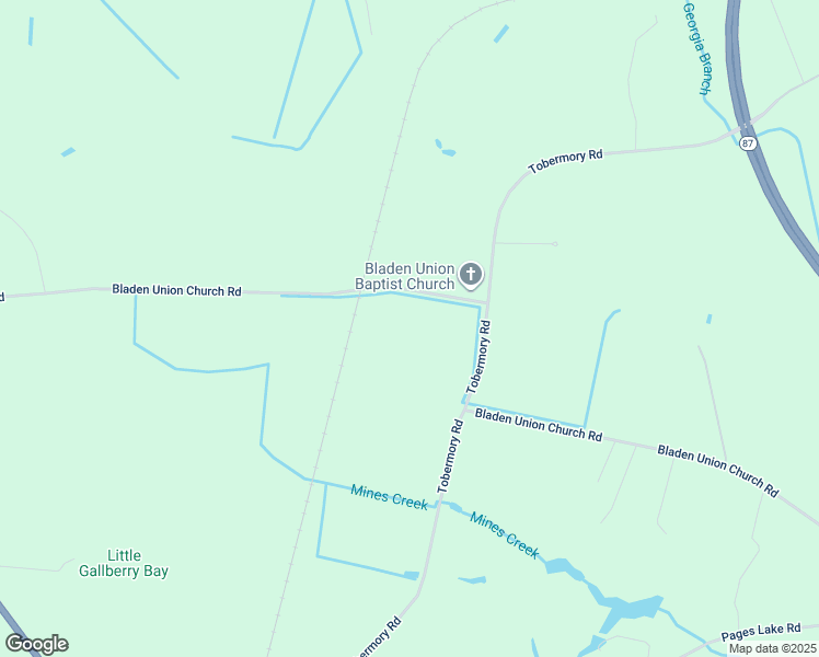 map of restaurants, bars, coffee shops, grocery stores, and more near 2387 Bladen Union Church Road in Tar Heel