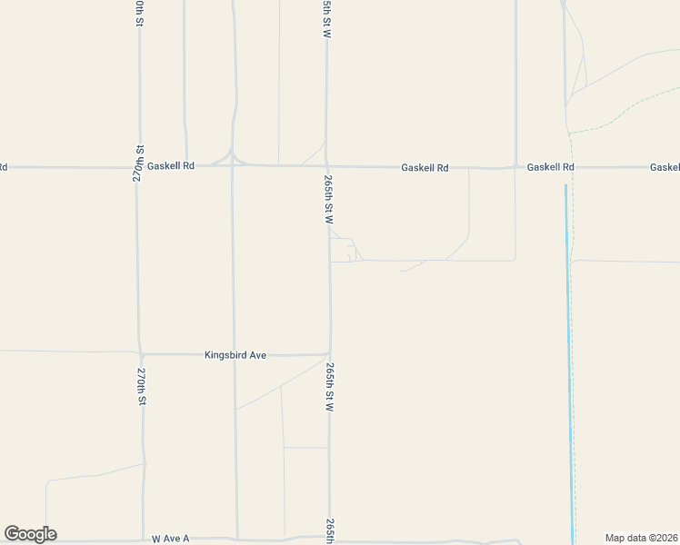 map of restaurants, bars, coffee shops, grocery stores, and more near 265th Street West in Lancaster