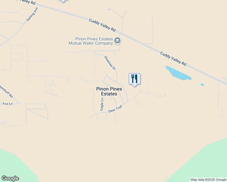 map of restaurants, bars, coffee shops, grocery stores, and more near 1117 Snowline Drive in Frazier Park