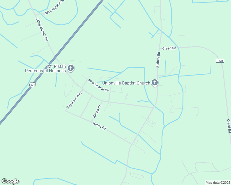 map of restaurants, bars, coffee shops, grocery stores, and more near 19101 Salley Mcnair Road in Laurinburg