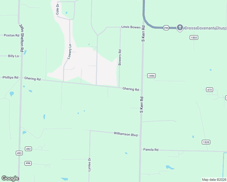 map of restaurants, bars, coffee shops, grocery stores, and more near 480 Bowers Road in Jacksonville