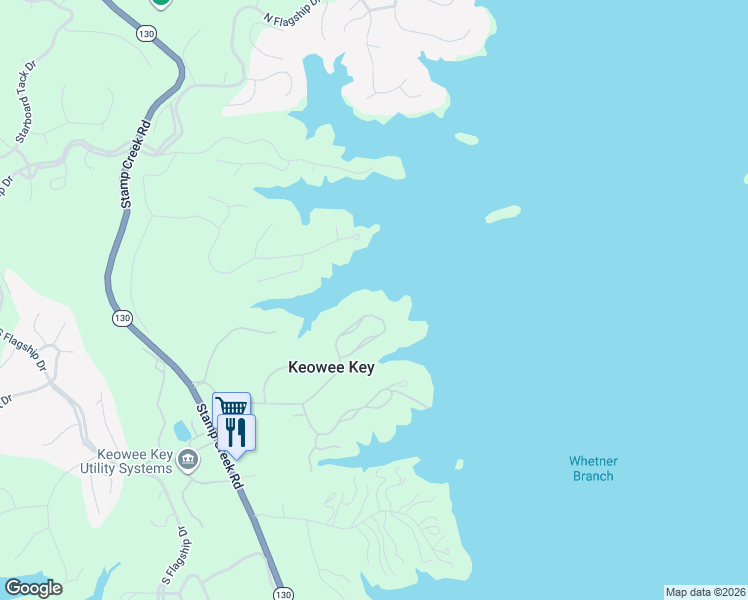 map of restaurants, bars, coffee shops, grocery stores, and more near 28 Beacon Ridge Circle in Salem