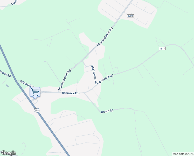 map of restaurants, bars, coffee shops, grocery stores, and more near 110 Billy Hudson Road in Jacksonville