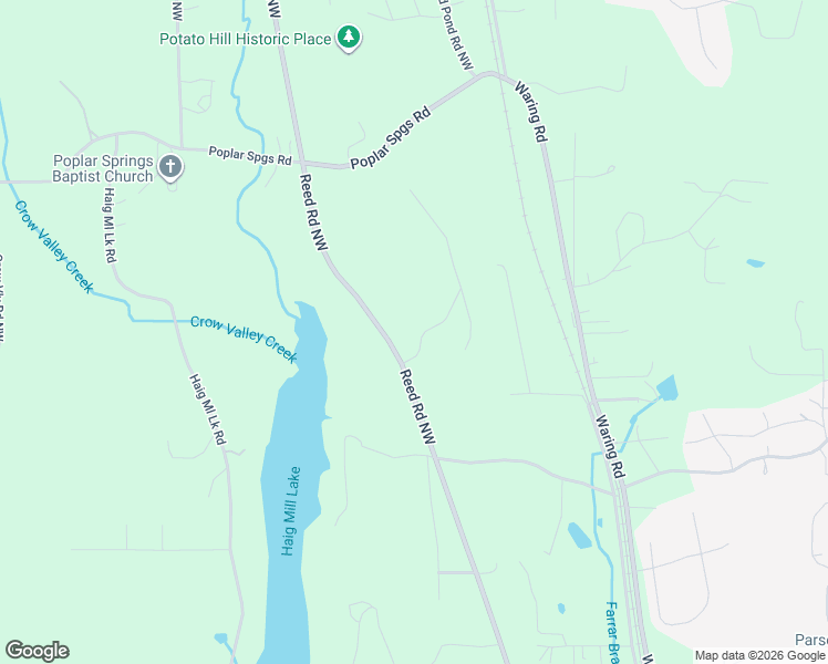 map of restaurants, bars, coffee shops, grocery stores, and more near 305 Battle Way in Dalton