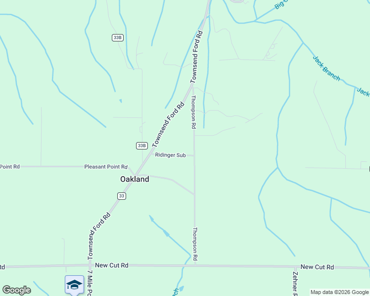 map of restaurants, bars, coffee shops, grocery stores, and more near 13461 Ridinger Sub in Athens