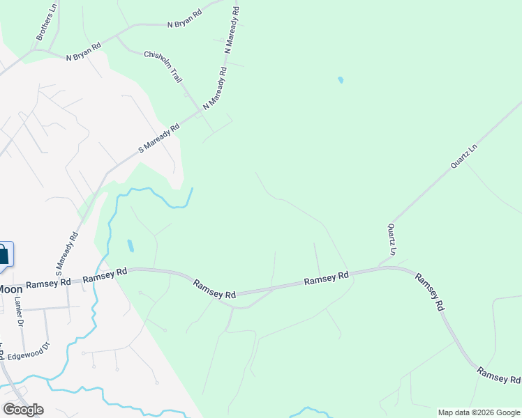 map of restaurants, bars, coffee shops, grocery stores, and more near 1254 Ramsey Road in Jacksonville