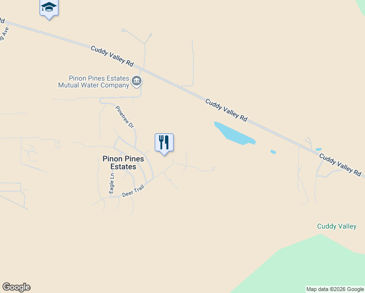 map of restaurants, bars, coffee shops, grocery stores, and more near 1201 Lion Court in Frazier Park