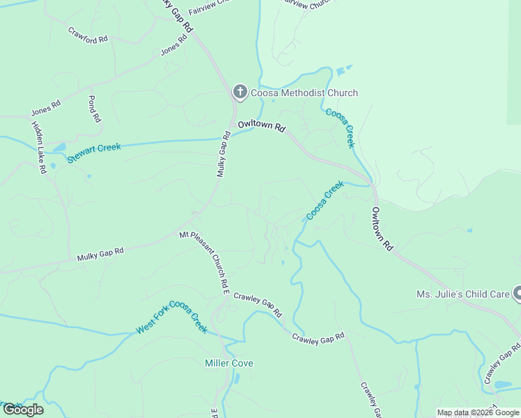 map of restaurants, bars, coffee shops, grocery stores, and more near 3111 Blossom Valley in Blairsville