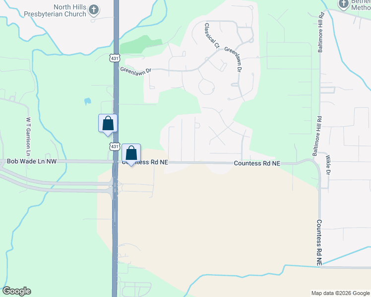 map of restaurants, bars, coffee shops, grocery stores, and more near 119 Jacque-Jim Drive in Huntsville