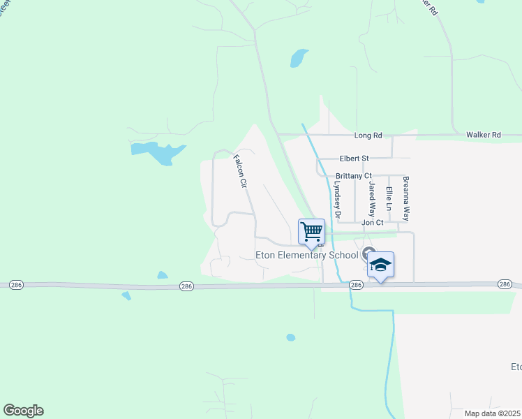map of restaurants, bars, coffee shops, grocery stores, and more near 96 Falcon Circle in Chatsworth