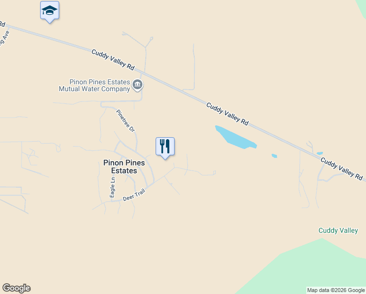 map of restaurants, bars, coffee shops, grocery stores, and more near 1201 Lion Court in Frazier Park