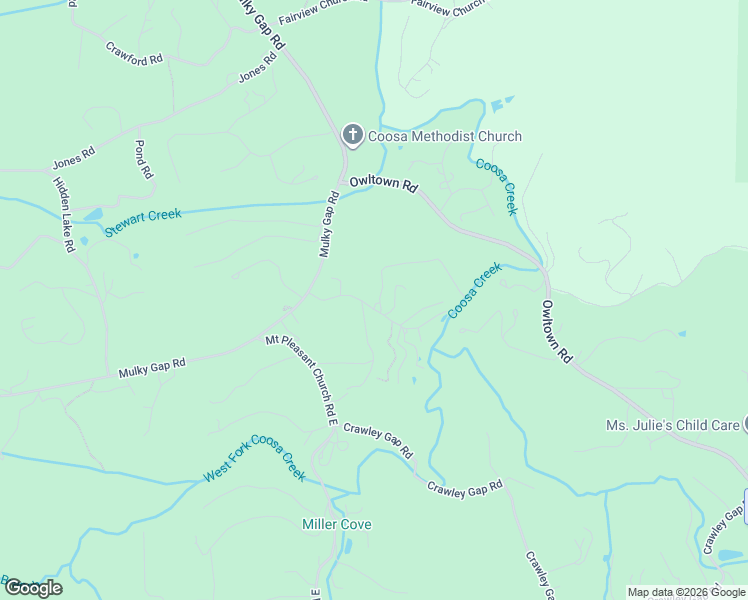 map of restaurants, bars, coffee shops, grocery stores, and more near 3111 Blossom Valley in Blairsville
