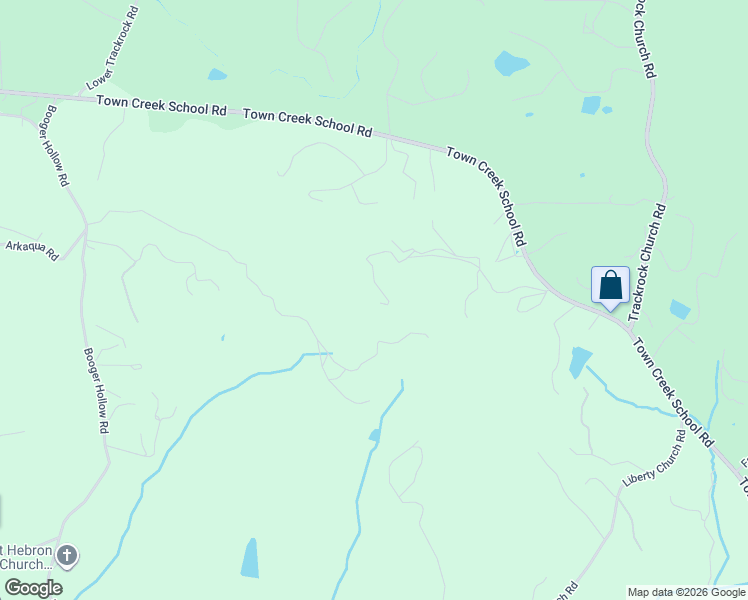 map of restaurants, bars, coffee shops, grocery stores, and more near 457 Fletcher Mountain Road in Blairsville