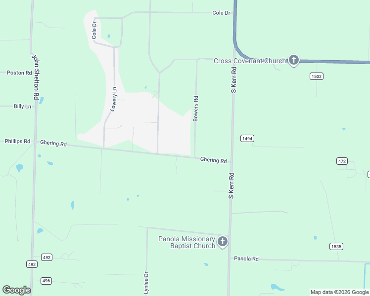 map of restaurants, bars, coffee shops, grocery stores, and more near 480 Bowers Road in Jacksonville
