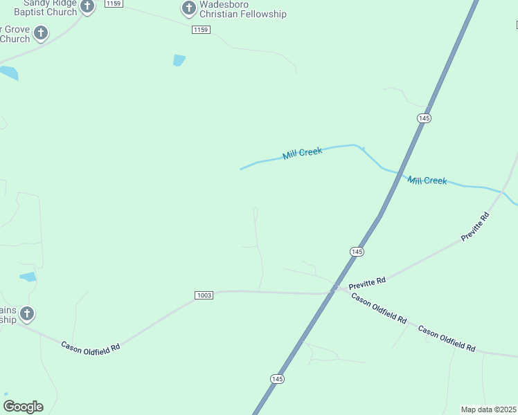 map of restaurants, bars, coffee shops, grocery stores, and more near 300 Dan Johnson Lane in Morven