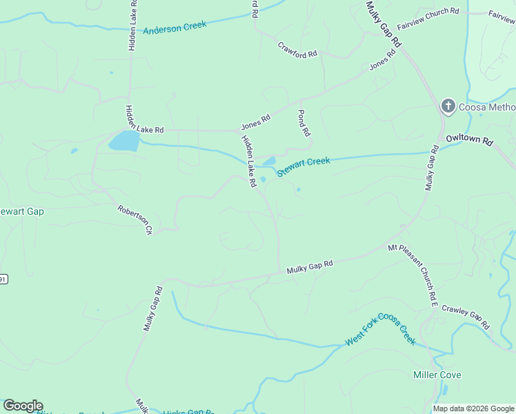 map of restaurants, bars, coffee shops, grocery stores, and more near 2727 Poplar Ridge Drive in Blairsville