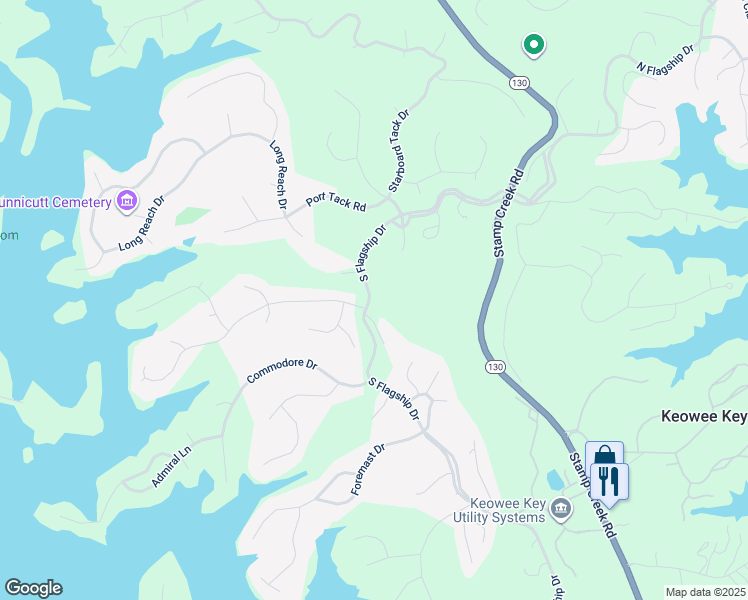 map of restaurants, bars, coffee shops, grocery stores, and more near 560 South Flagship Drive in Salem