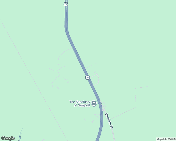 map of restaurants, bars, coffee shops, grocery stores, and more near 101-199 Ridge Road in Newport