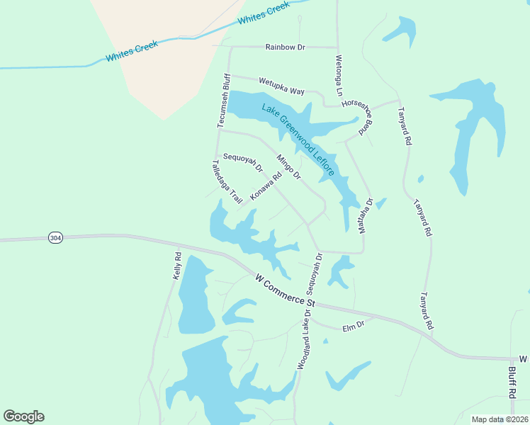 map of restaurants, bars, coffee shops, grocery stores, and more near 2003 Keowee Cove in Hernando