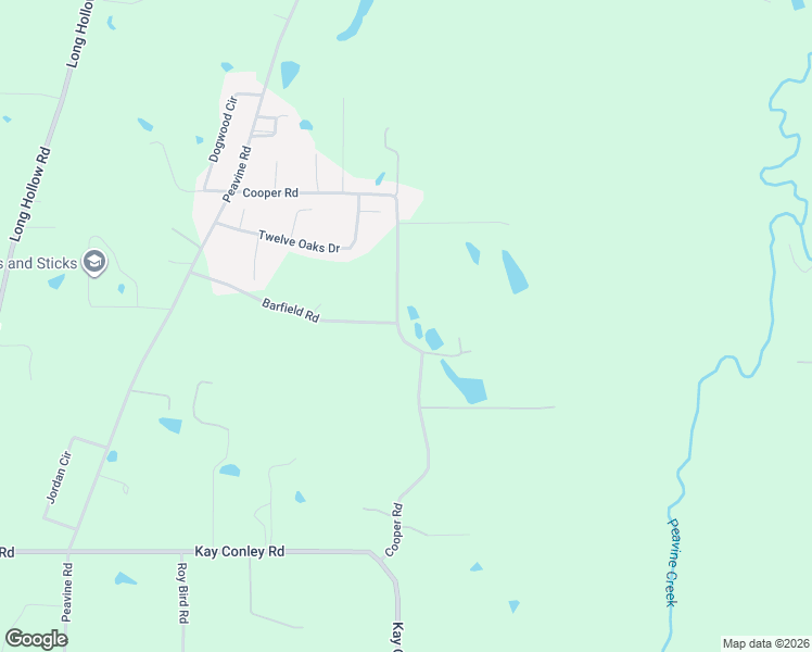 map of restaurants, bars, coffee shops, grocery stores, and more near 693 Cooper Road in Rock Spring