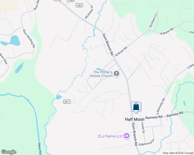 map of restaurants, bars, coffee shops, grocery stores, and more near 205 Yearling Loop in Jacksonville