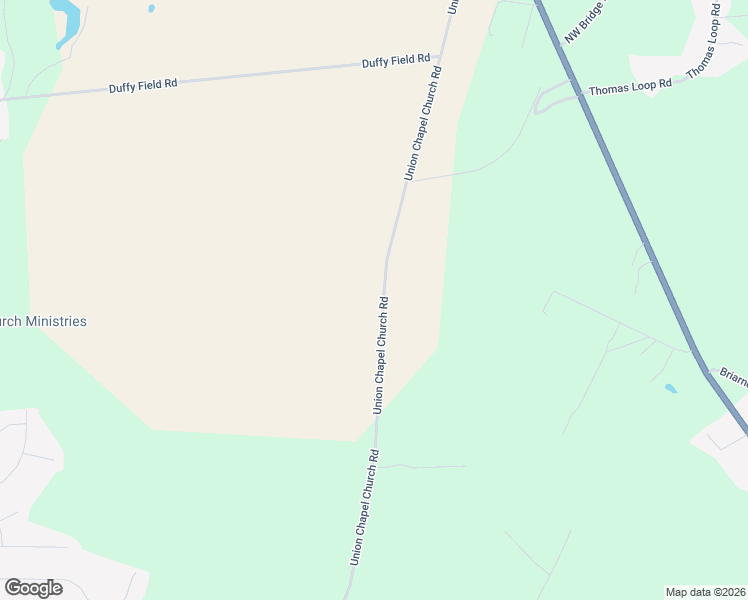 map of restaurants, bars, coffee shops, grocery stores, and more near 318 Union Chapel Church Road in Richlands