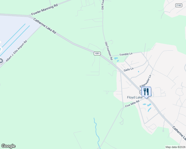 map of restaurants, bars, coffee shops, grocery stores, and more near 144 Mattie Lane in Richlands