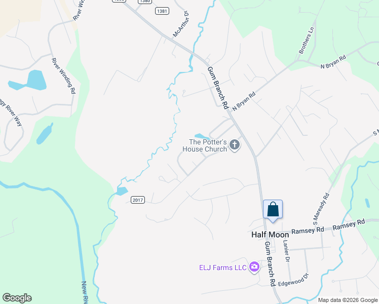 map of restaurants, bars, coffee shops, grocery stores, and more near 205 Yearling Loop in Jacksonville