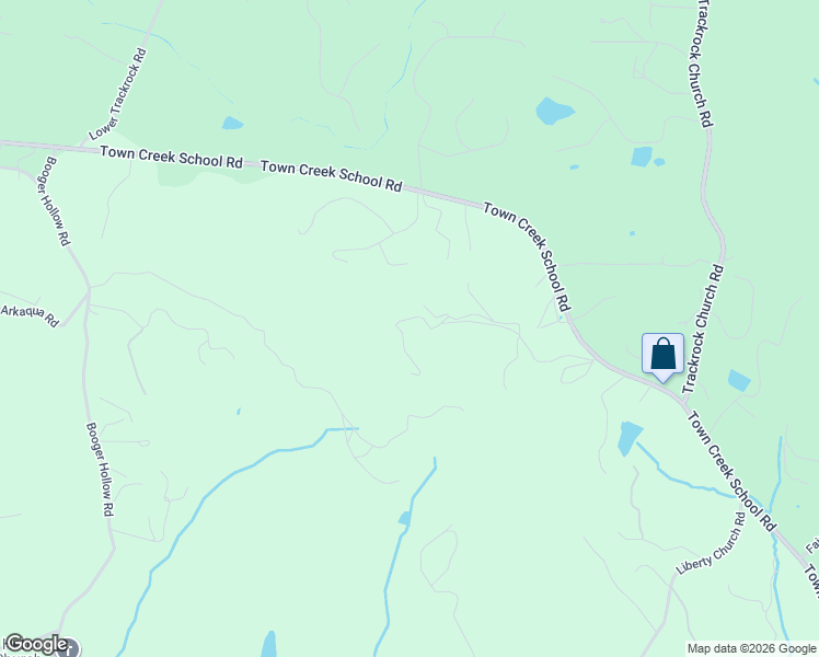 map of restaurants, bars, coffee shops, grocery stores, and more near 457 Fletcher Mountain Road in Blairsville