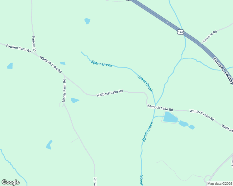 map of restaurants, bars, coffee shops, grocery stores, and more near 439 Whitlock Lake Road in Jonesville