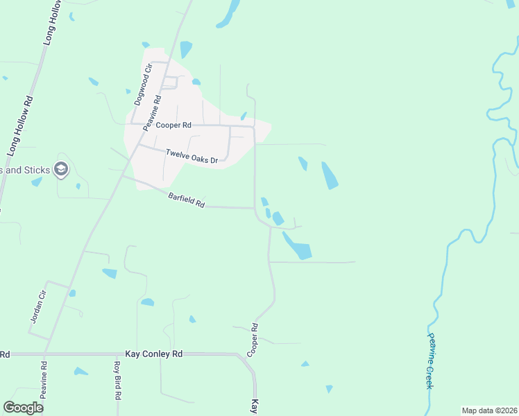 map of restaurants, bars, coffee shops, grocery stores, and more near 693 Cooper Road in Rock Spring