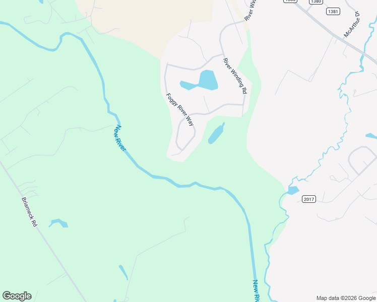 map of restaurants, bars, coffee shops, grocery stores, and more near 145 Foggy River Way in Jacksonville