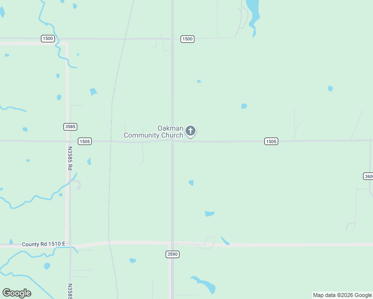 map of restaurants, bars, coffee shops, grocery stores, and more near 10554 County Road 3590 in Ada