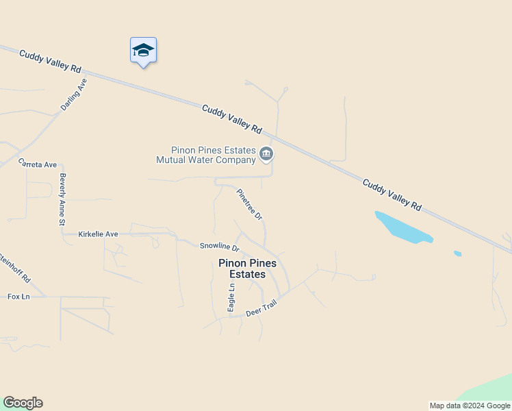 map of restaurants, bars, coffee shops, grocery stores, and more near 1312 Pinetree Drive in Frazier Park