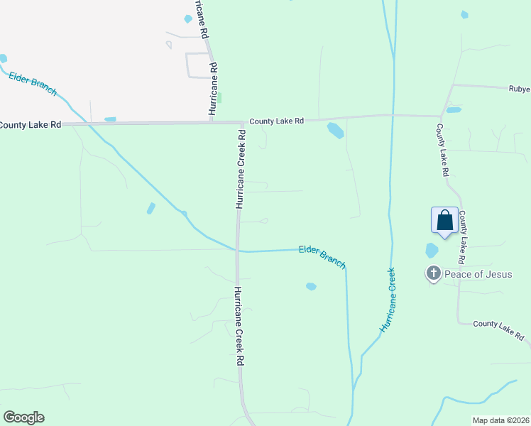 map of restaurants, bars, coffee shops, grocery stores, and more near 2328 Hurricane Creek Road in Gurley
