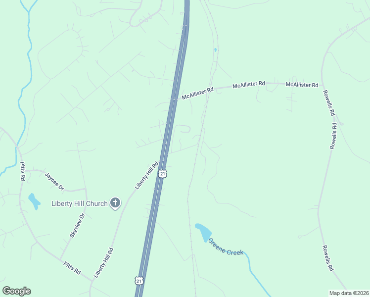 map of restaurants, bars, coffee shops, grocery stores, and more near 4137 Sam Walker Road in Catawba