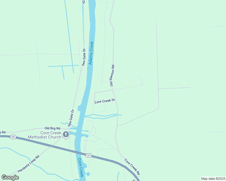 map of restaurants, bars, coffee shops, grocery stores, and more near 300 Old Stanton Rd in Beaufort