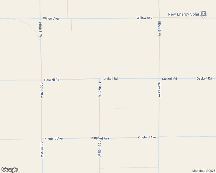 map of restaurants, bars, coffee shops, grocery stores, and more near 15374 Gaskell Road in Rosamond