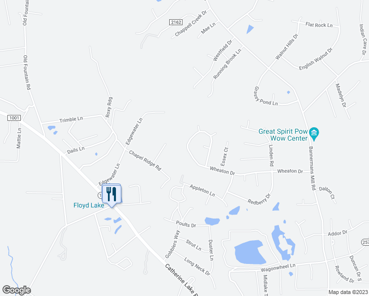 map of restaurants, bars, coffee shops, grocery stores, and more near 163 Wheaton Drive in Richlands