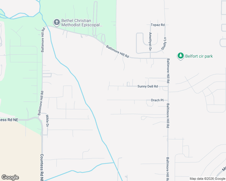map of restaurants, bars, coffee shops, grocery stores, and more near 302 Sunny Dell Road in Huntsville