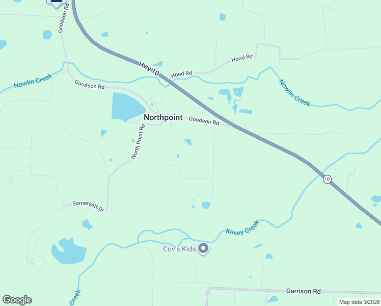 map of restaurants, bars, coffee shops, grocery stores, and more near 25600 Navajo Trail in Roland