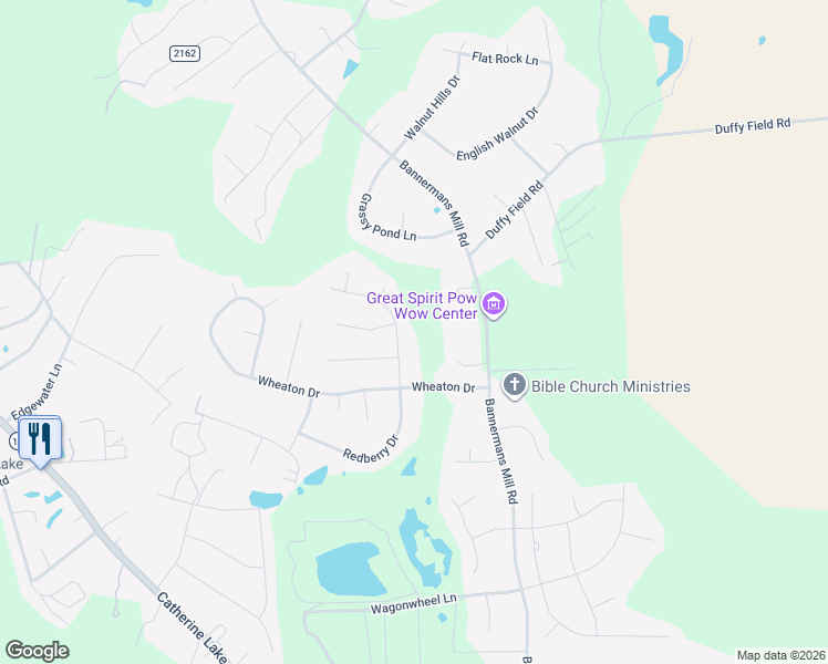 map of restaurants, bars, coffee shops, grocery stores, and more near 114 Linden Road in Richlands