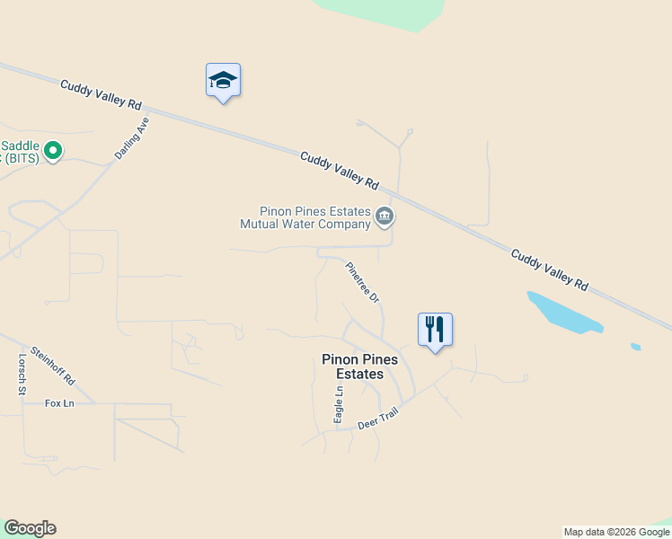 map of restaurants, bars, coffee shops, grocery stores, and more near 1401 Pinetree Drive in Frazier Park