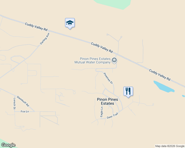 map of restaurants, bars, coffee shops, grocery stores, and more near 1317 Leisure Lane in Frazier Park