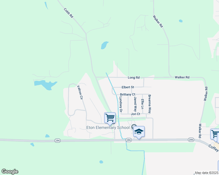 map of restaurants, bars, coffee shops, grocery stores, and more near 359 Brittany Court in Chatsworth