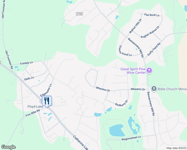 map of restaurants, bars, coffee shops, grocery stores, and more near 402 Austin Court in Richlands