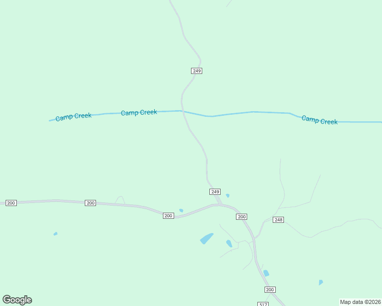 map of restaurants, bars, coffee shops, grocery stores, and more near 151 County Road 249 in Tiplersville