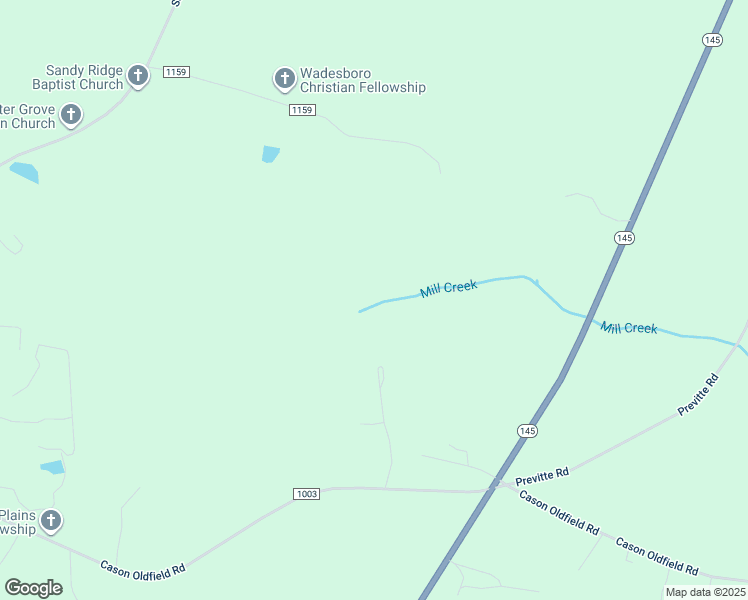 map of restaurants, bars, coffee shops, grocery stores, and more near 300 Dan Johnson Lane in Morven