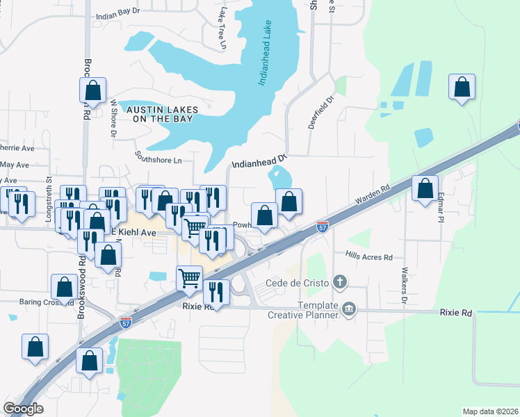 map of restaurants, bars, coffee shops, grocery stores, and more near 17 Laramie Cove in Sherwood